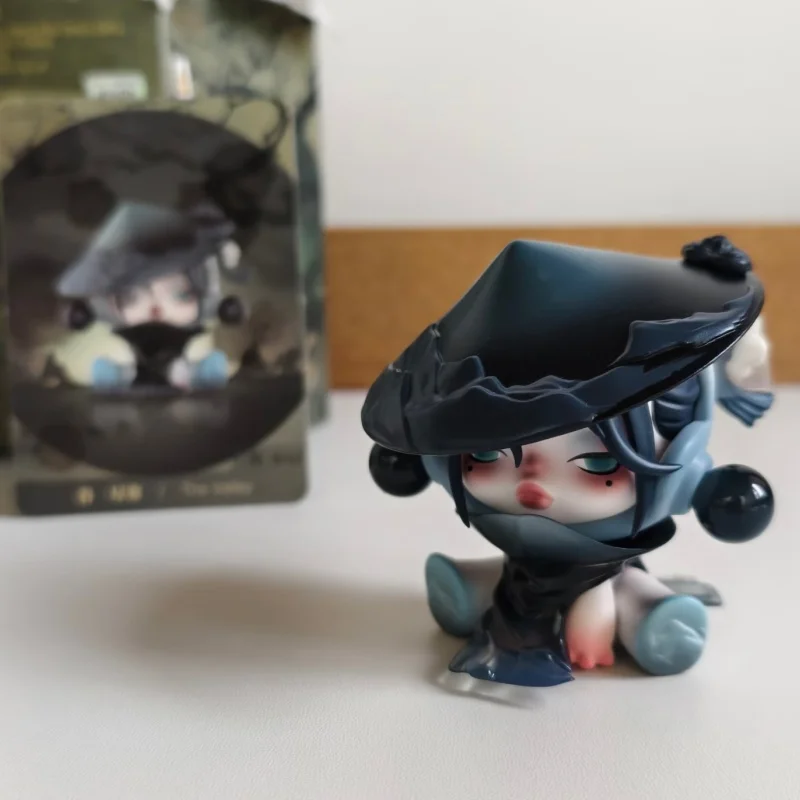 POPMART Skullpanda Ink Plum Blossom Series Blind Box - Cute Anime Figure Ornaments Mystery Toy Doll Guess Bag Collectible Trendy - view 3