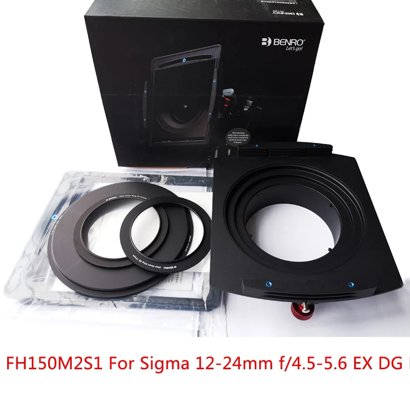 

Benro FH150M2S1 Square 150mm Filter Holder Rectangular Brackets for SIGMA 12-24mm f/4.5-5.6 EX DG