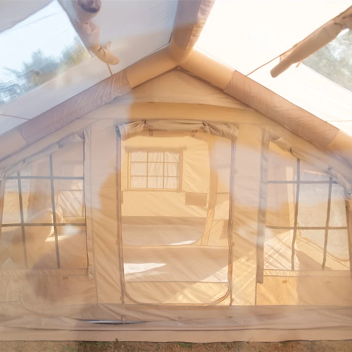 

ST 22.7 Square Meter Large Inflatable Air Automatic Opening Tent for Family Camping