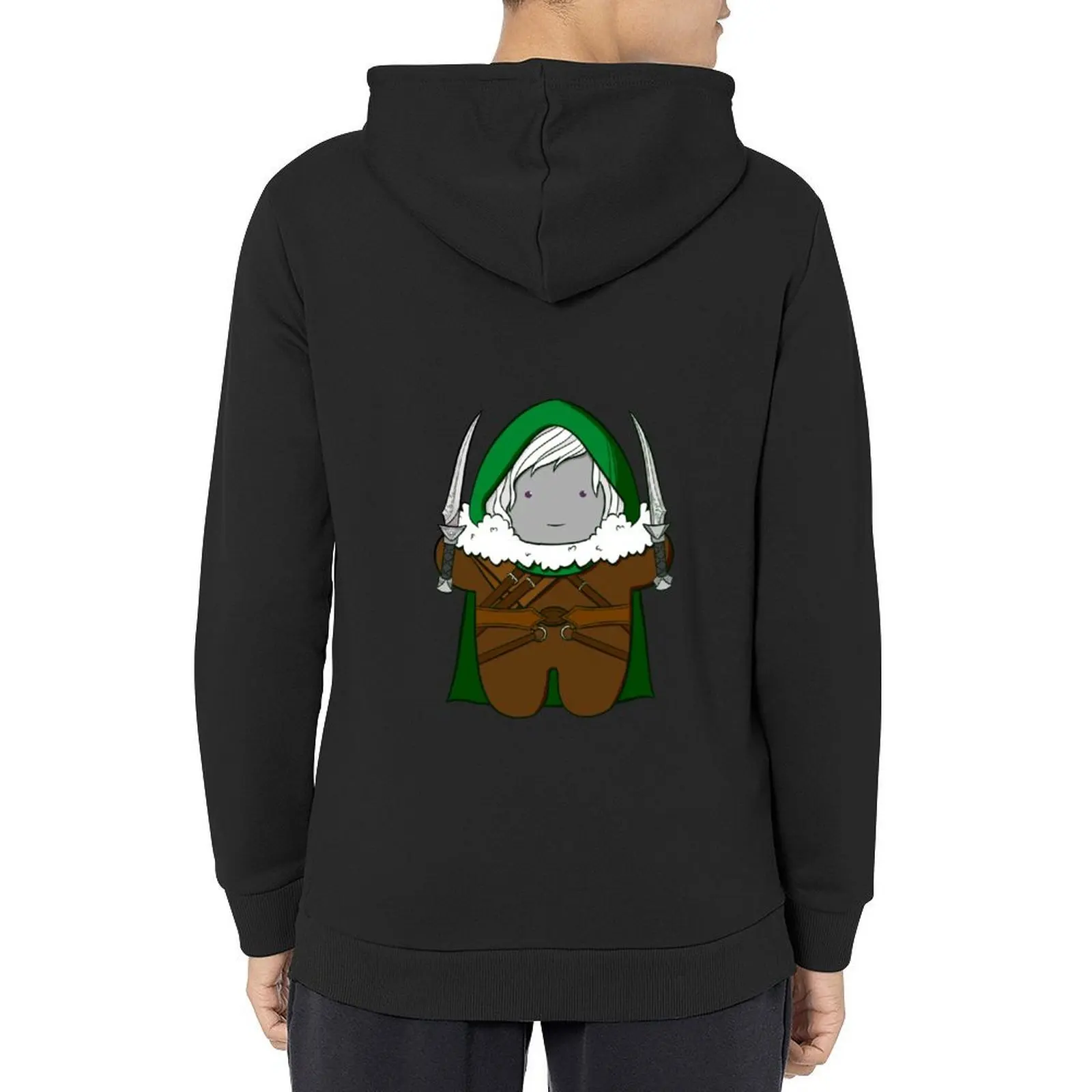 The Nice Drow Hoodie الخريف أنيمي الملابس الخريف منتجات جديدة جرافيك تي شيرت الرجال مصمم هوديس