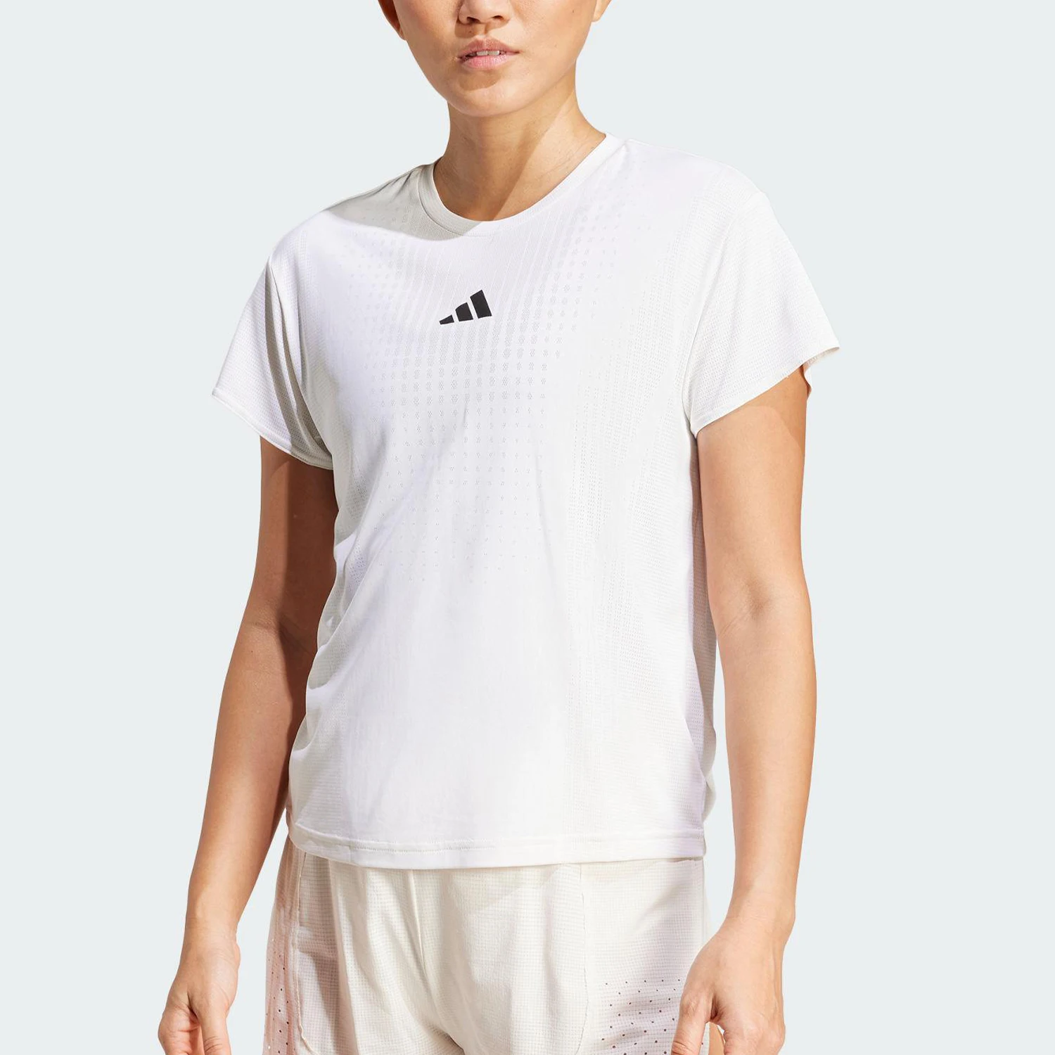 

Adidas Genuine 2025 Summer Women's Sport Fitness Round-Neck T-Shirt JH1469