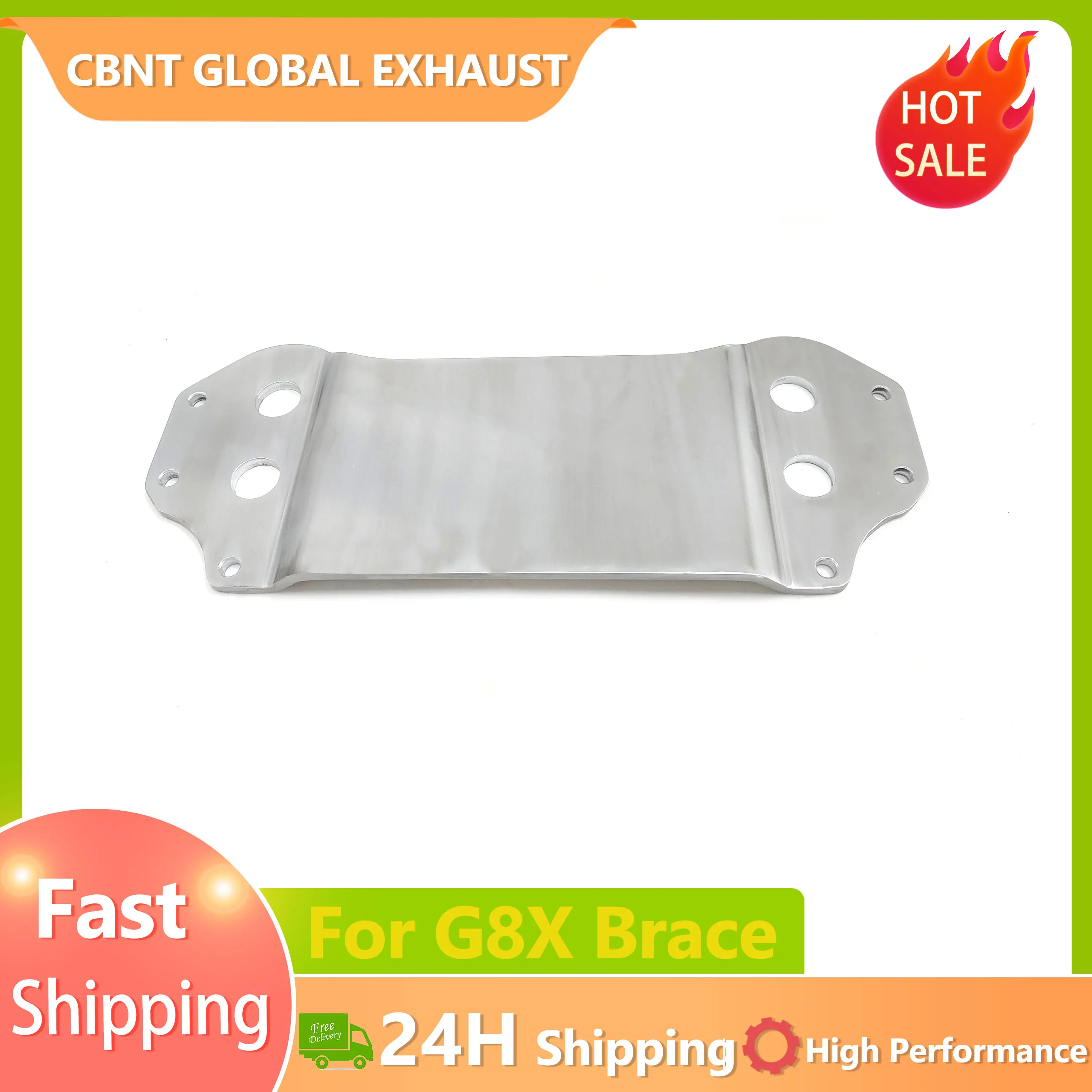 CBNT Car Accessories For G8X Brace High Quality Aluminum Extended Brace for BMW M3 G80/M4 G82/M2 G87 S58 3.0T Exhaust Pipe