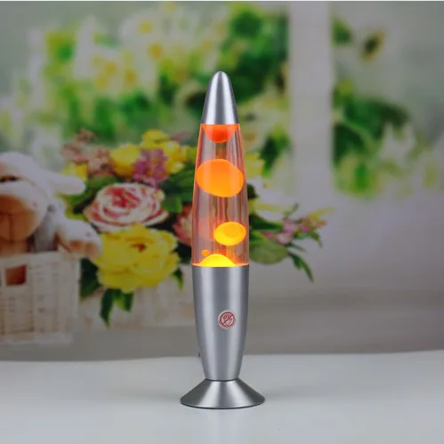 

Creative volcano lava night light jellyfish led light aluminum decorative light children's bedside lamp