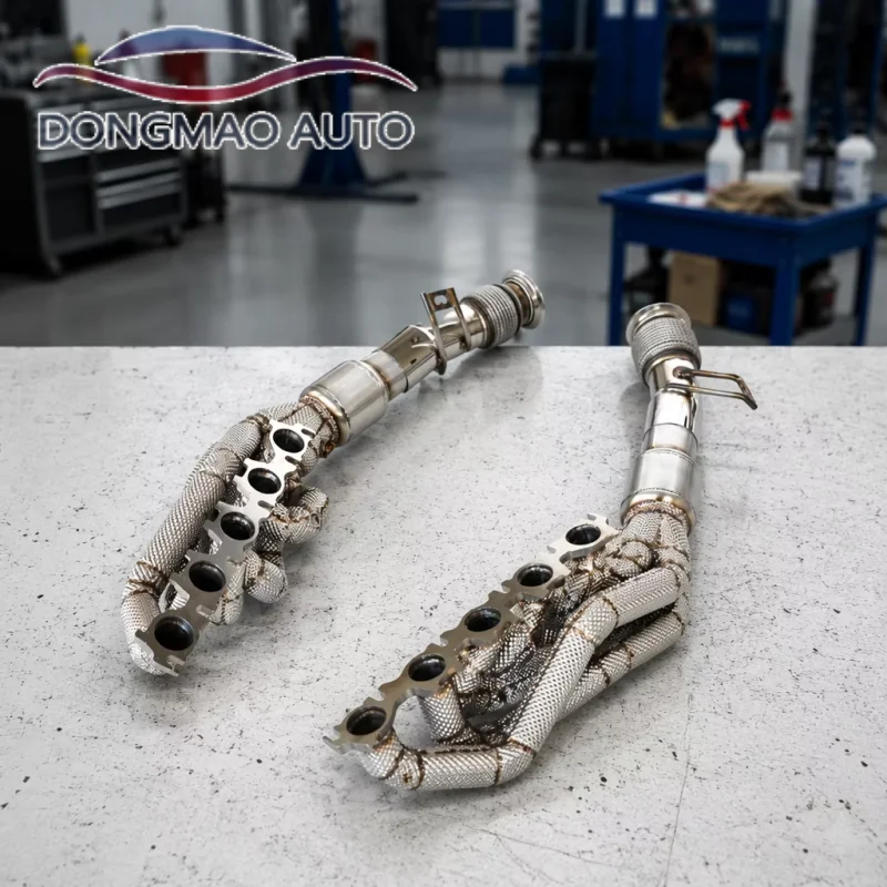 Suitable for Lamborghini Huracan LP580 LP610 5.2L stainless steel high-performance exhaust pipe exhaust system