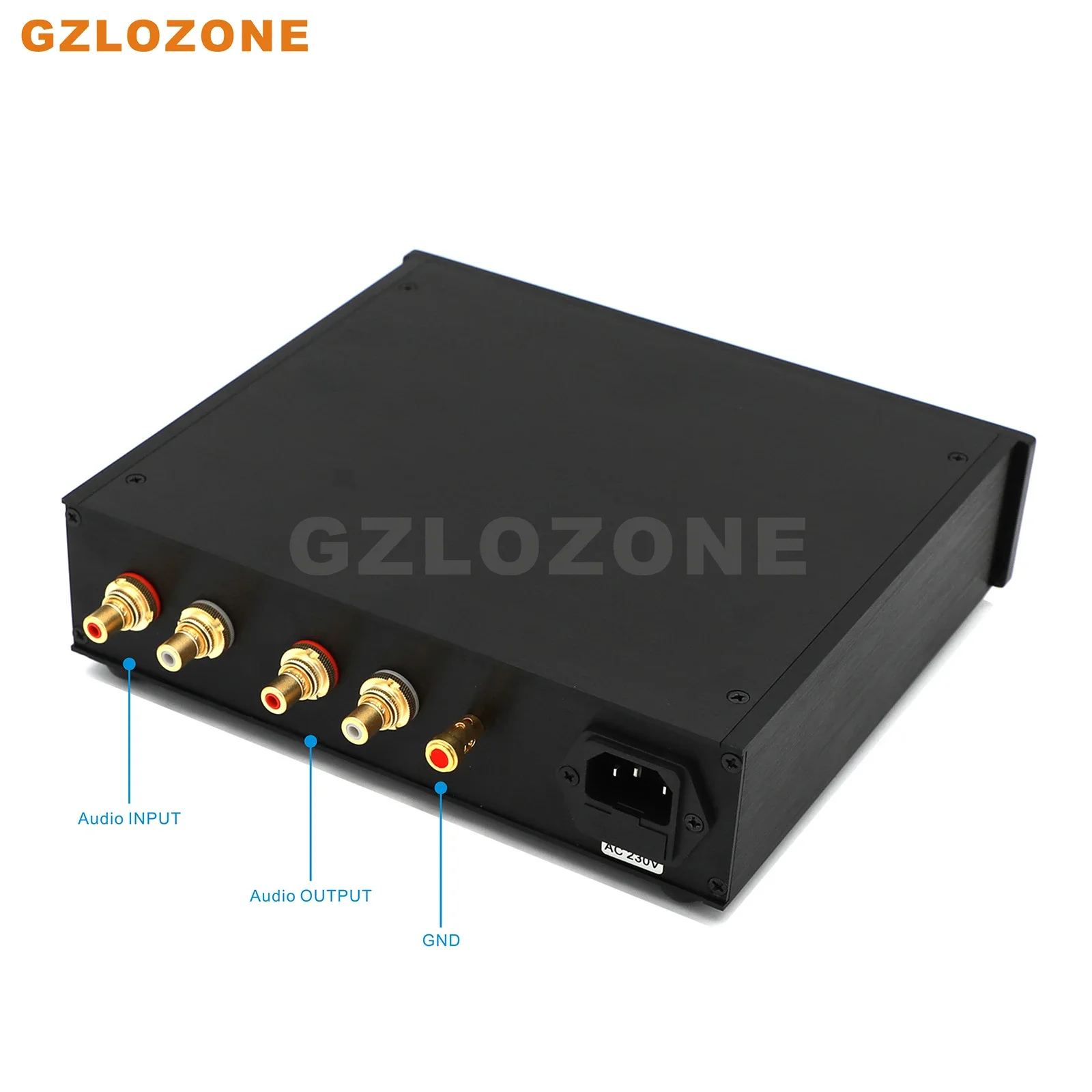 GZLOZONE HIFI الأقراص الدوارة الكلاسيكية السمفونية فونو مكبر للصوت قاعدة على دائرة DUAL RIAA MM