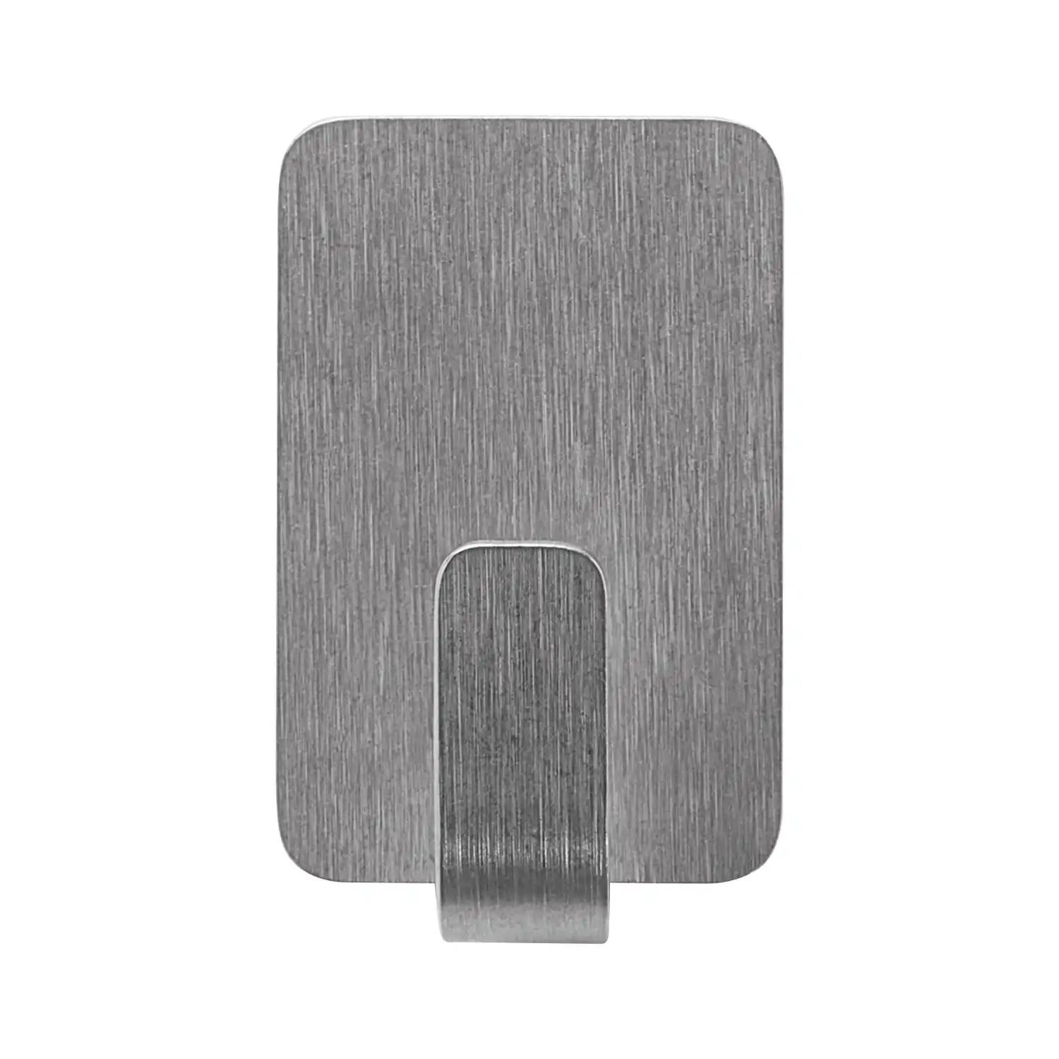 Kait Logam Stainless Steel Kecil, 6 Kait, 8 Strip/Paket