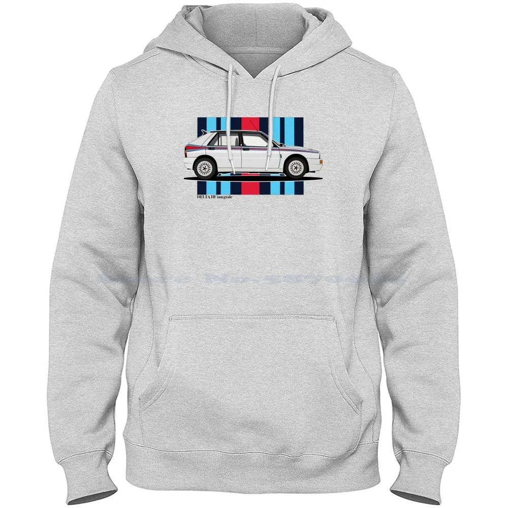 Delta Hf Integrale 100% Cotton Hoodie Lancia Delta Hf Integrate 16v