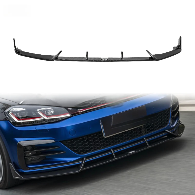 Hot Selling Karbel KB Style Dry Carbon Fiber Front Bumper Lip Diffuser Auto Modification Parts