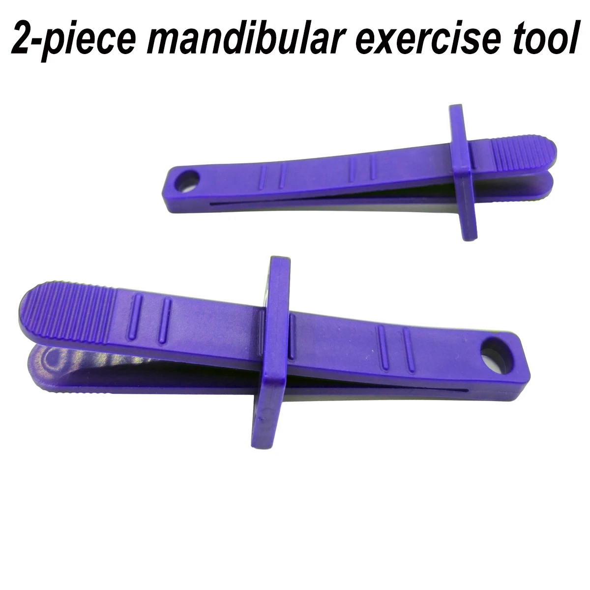 2 Sets Hypopalate Exerciser Face Lifter for Oral Motor Skills Development Durable Plastic Tool for Speech Therapy