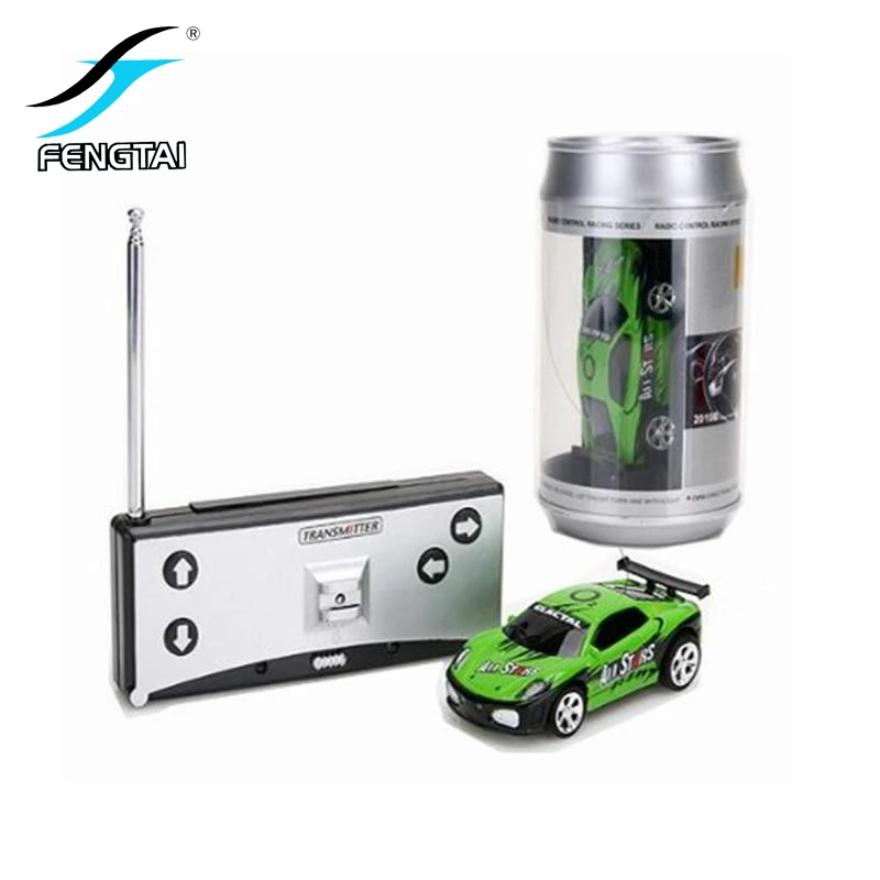 Mini RC Racer Cola Can Car Indoor Radio Remote Control Vehicle 27/40Mhz Micro Class Play Game Toy Small Gift to Young Boy