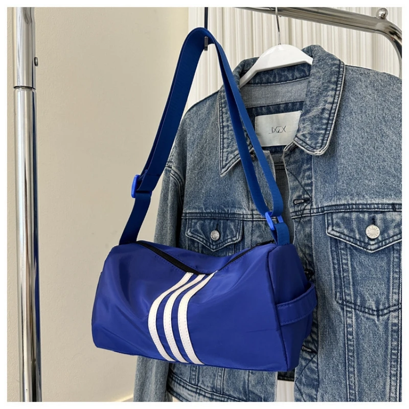 Neue Unisex einfache und modische einteilige Umhängetasche Oxford Stoff Mode Kontrast Handtasche Umhängetaschen für Frauen