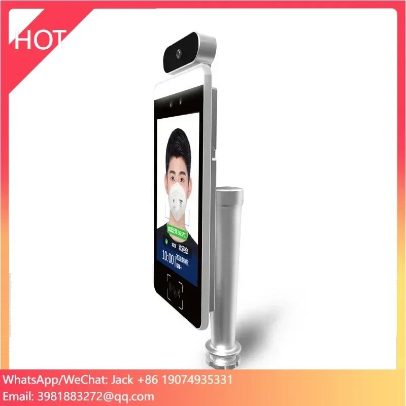 Access Control Time Attendance Face Recognition With Temperature Test Android Access Software