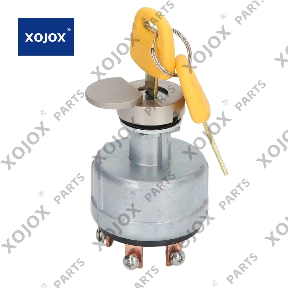 

XOJOX Excavator Ignition Switch YN50S00002F1 Heat Ignition Switch Replacement for Kobelco SK Series