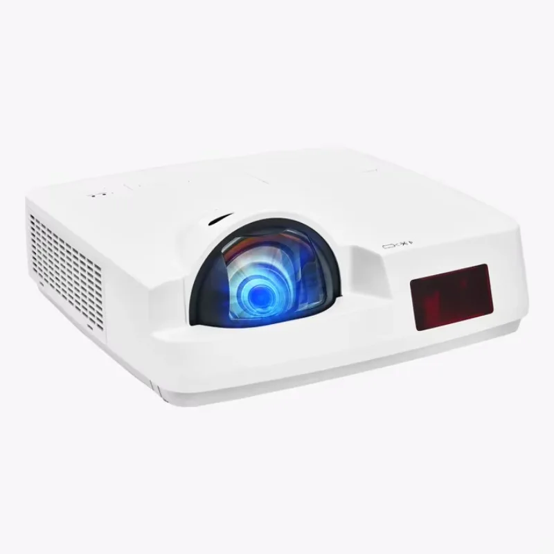 1080P 3D Cinema Home Education Projector 4500 Lumens Short Throw LCD with US Plug Portable Interactive Proyector for Office