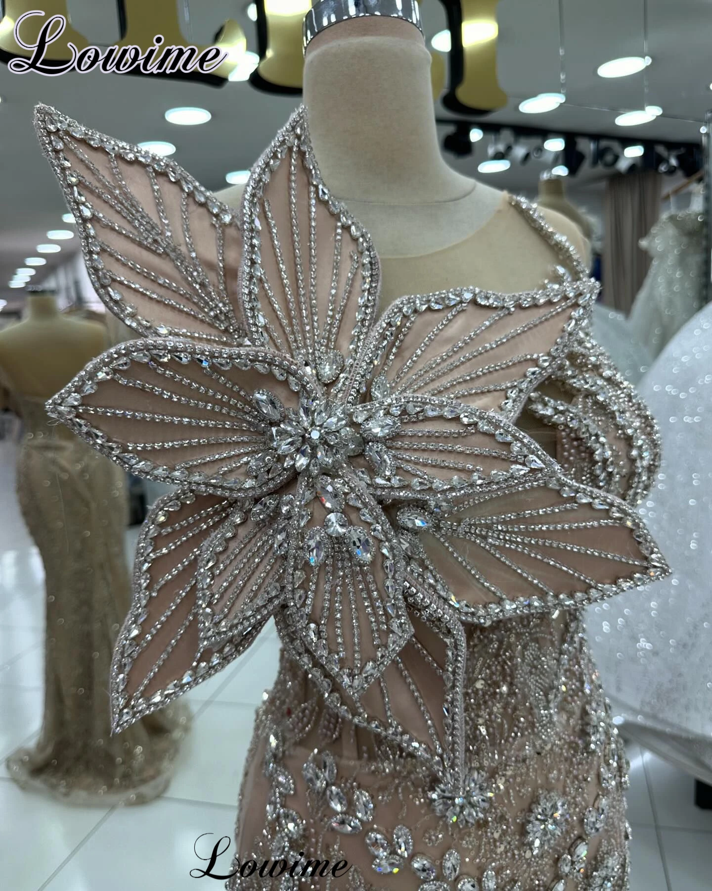 Nieuwste avondjurken met kralen en kristallen Mouwloze vintage galajurken Ballkleider Coutures-jurken Cocktailjurken