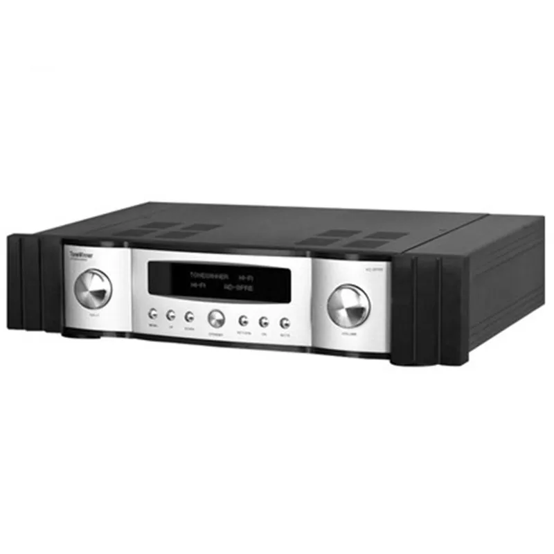 الفائز/AD-8PRE فك HIFI كروس إلكتروني ثلاثي الاتجاهات ستة قنوات DAC فك قبل مكبر للصوت