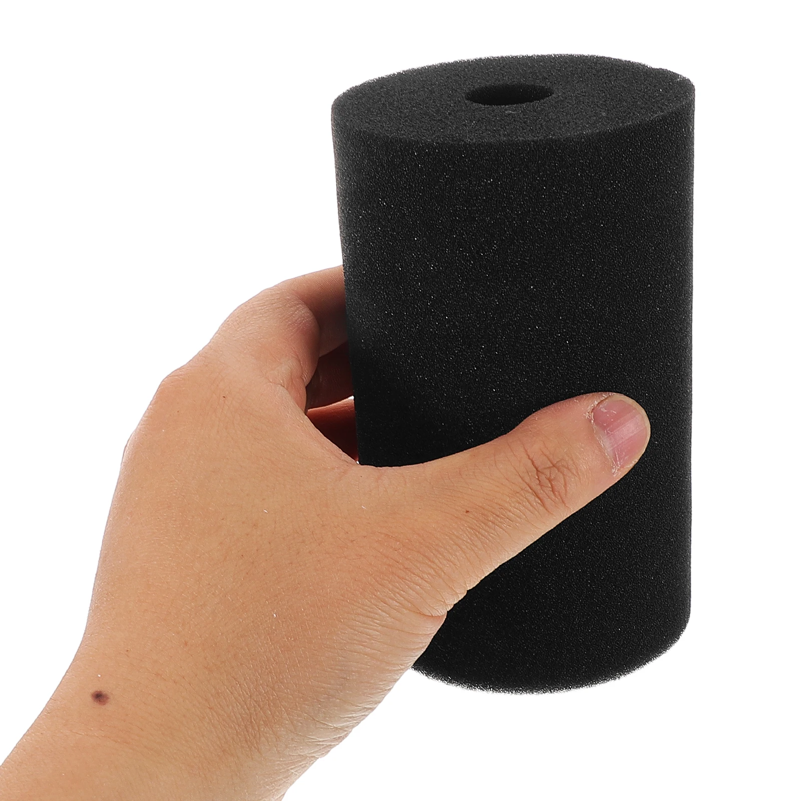 

6pcs Transfer Sponge Cup Turner Accessories Black Rotary Inserted Sponges Replacement Foams For DIY Crafting Projects