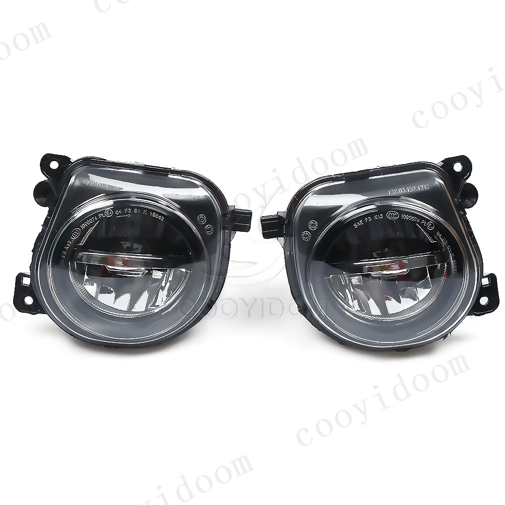 Car Front Bumper LED Fog Light Fog Lamp Driving Lamp For BMW 5 Series F07 F10 F11 LCI 528i 535i 550i 2013 2014 2015 Foglights