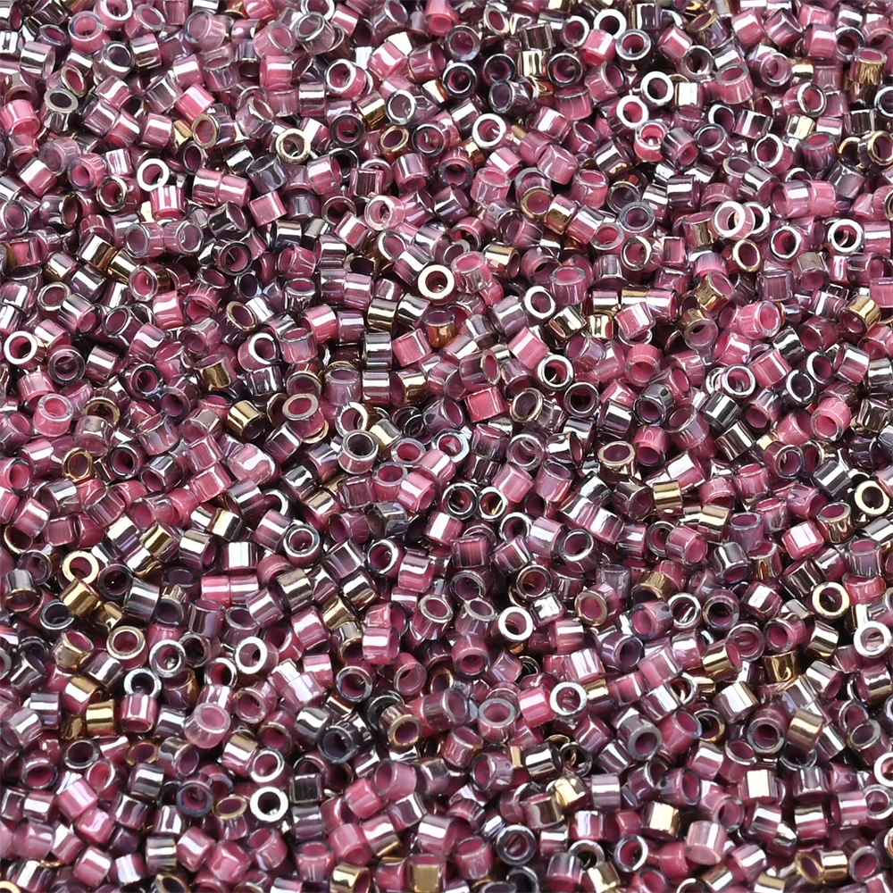 Perles de rocaille plaquées or pour bricolage, accessoires de bijoux, matériaux de bricolage faits à la main, collier et bracelet, antiquité