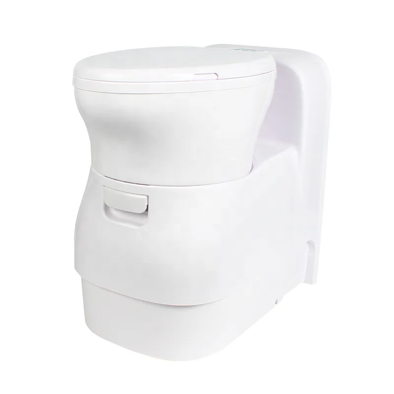 

TYTXRV OEM Electric Portable White RV Toilet Camper Trailer Motorhome Caravan Accessory