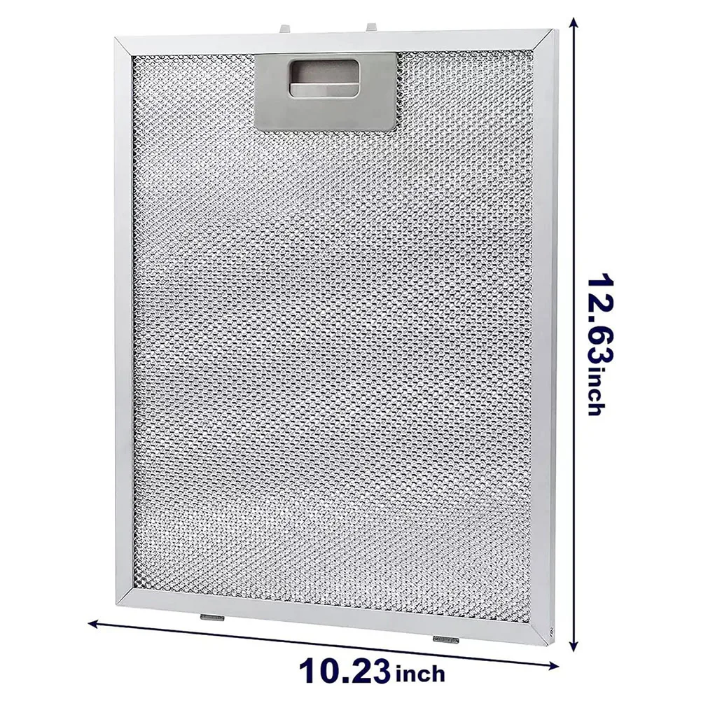 Grease Filters Cooker Hood Filters Metal Mesh Extractor Vent Filter 32X26cm Kitchen Extractor Ventilation Aspirator