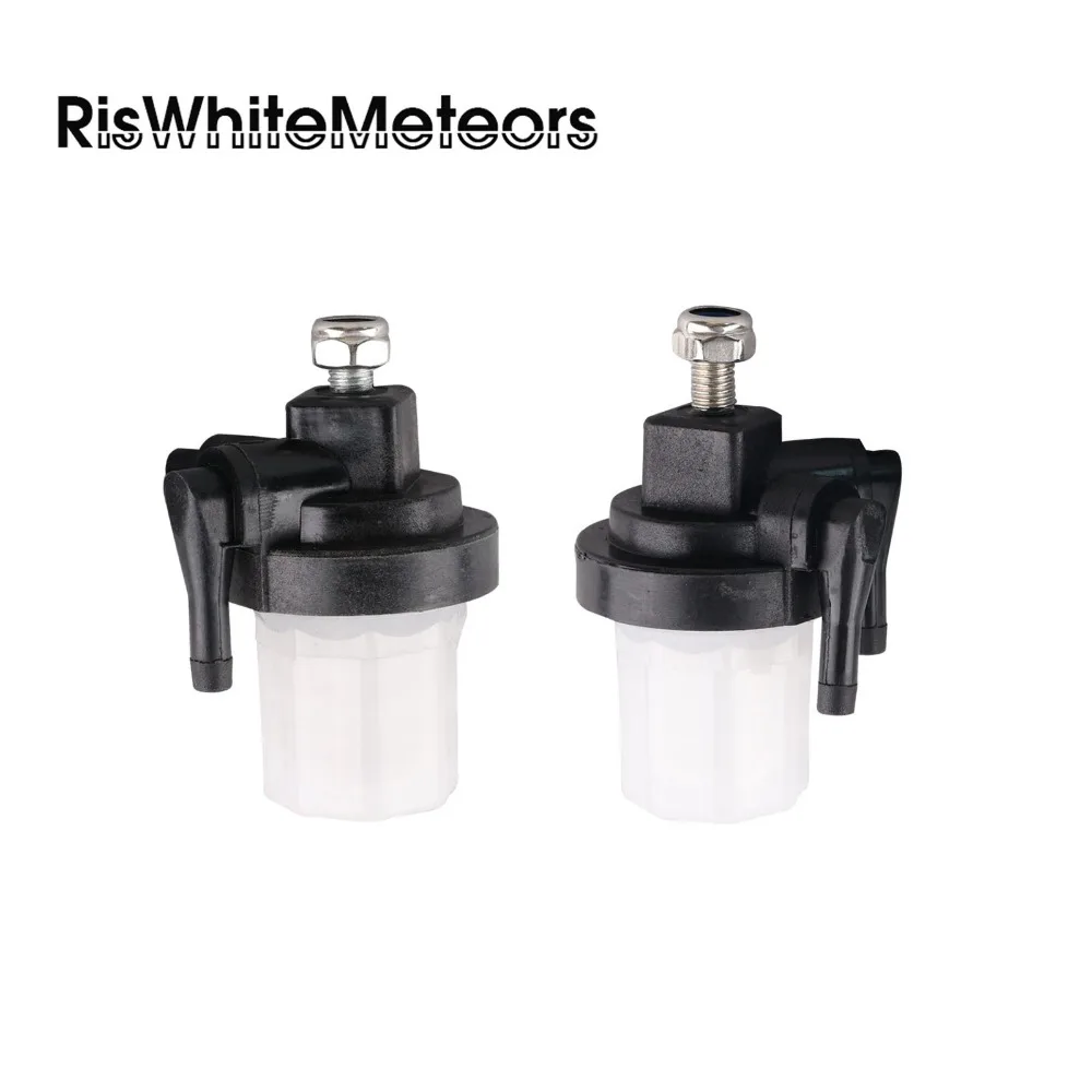 

‎ RisWhiteMeteors 61N-24560-00-00 61N-24560-01-00 61N24560 Топливный фильтр (2 шт.) Замена для подвесного двигателя Yamaha 9,9-90 л.с.