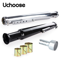 540mm Motorcycle Retro Tail Exhaust Pipe Muffler Silencer For ADNOH AHAMAY IKUZUS Cafe Racer Bobber Chopper Custom Novel