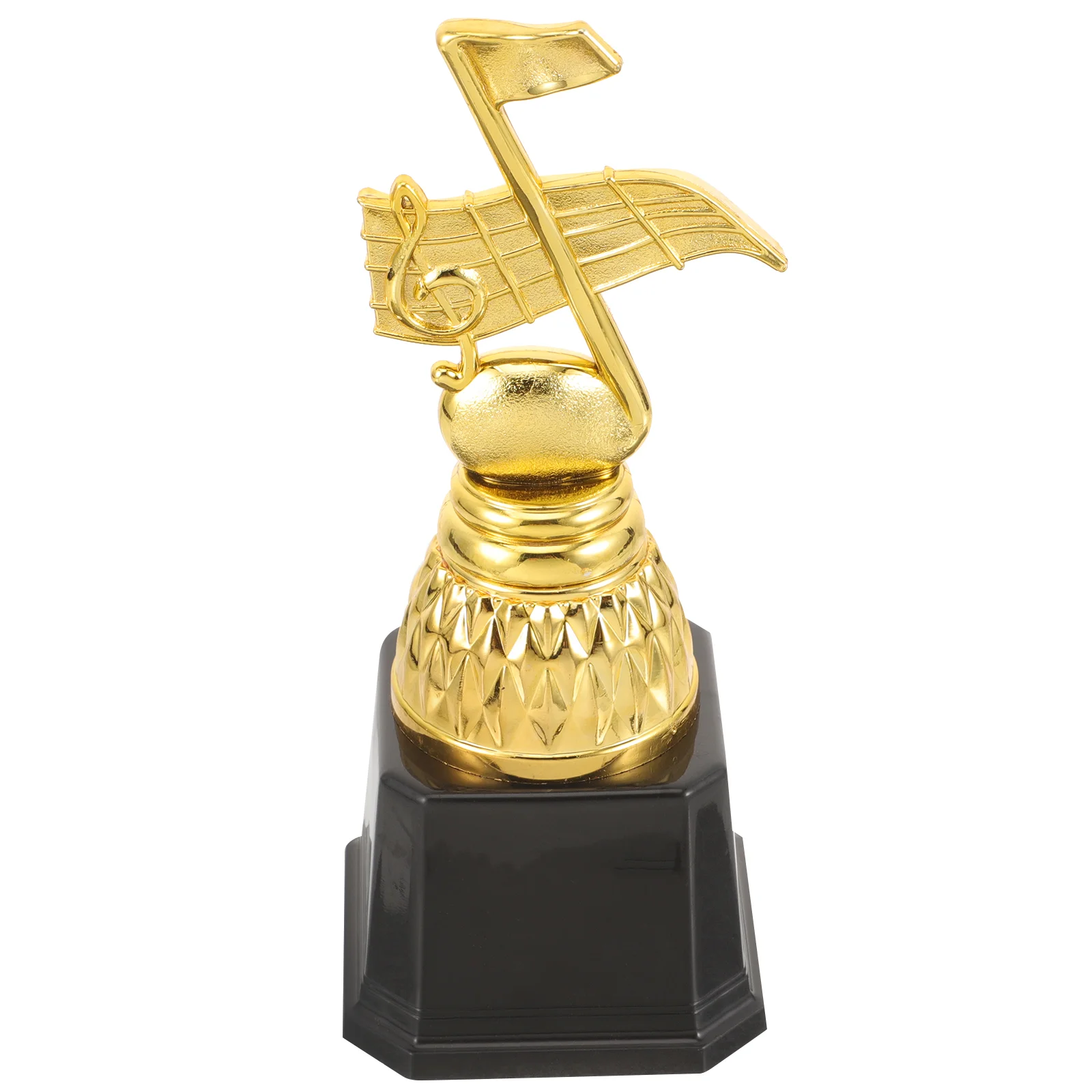 

Delicate Music Trophy Music Competition Trophy Music Trophy Craft Piano Competition Trophy Note Trophy Decoration