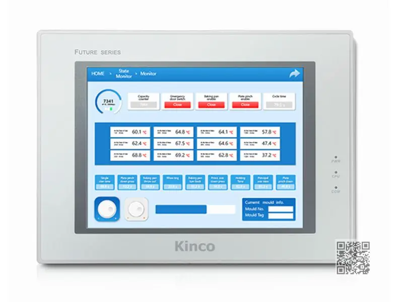 

F080E 8-дюймовый сенсорный экран HMI с разрешением 800*600 Cortex-A9, промышленный процессор, новый