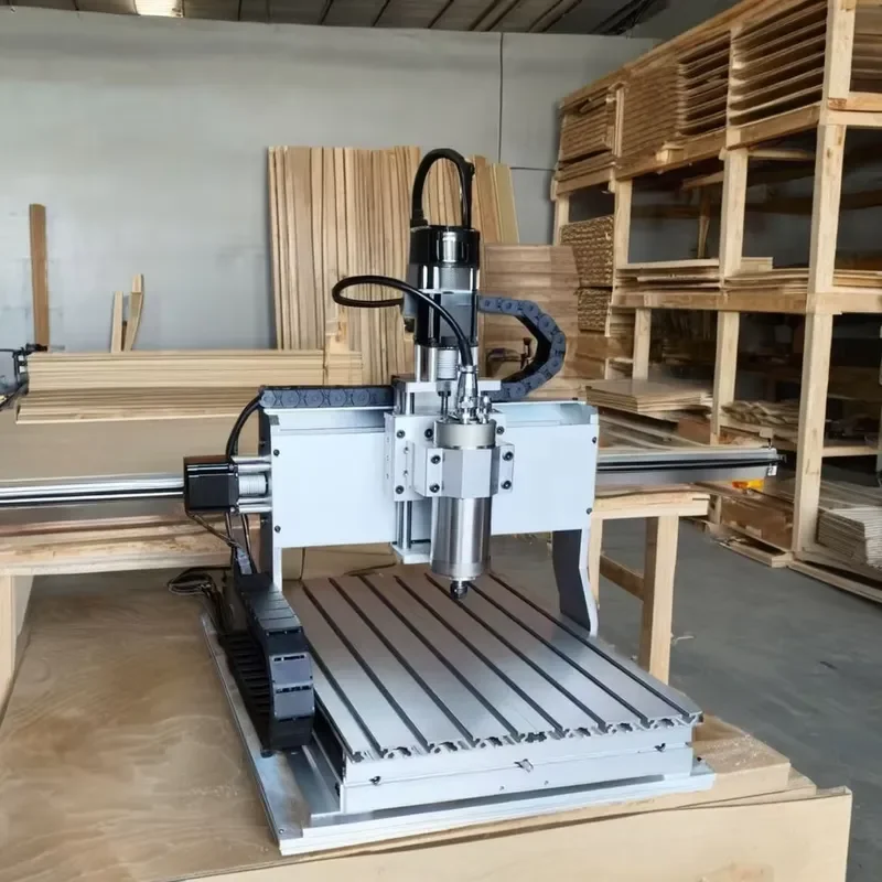 Mini 3040 CNC Router ZK Machine Machine-Rated Parameters Aluminum Milling Engrave Cut Wood Routers Spindle Speed 3000mm