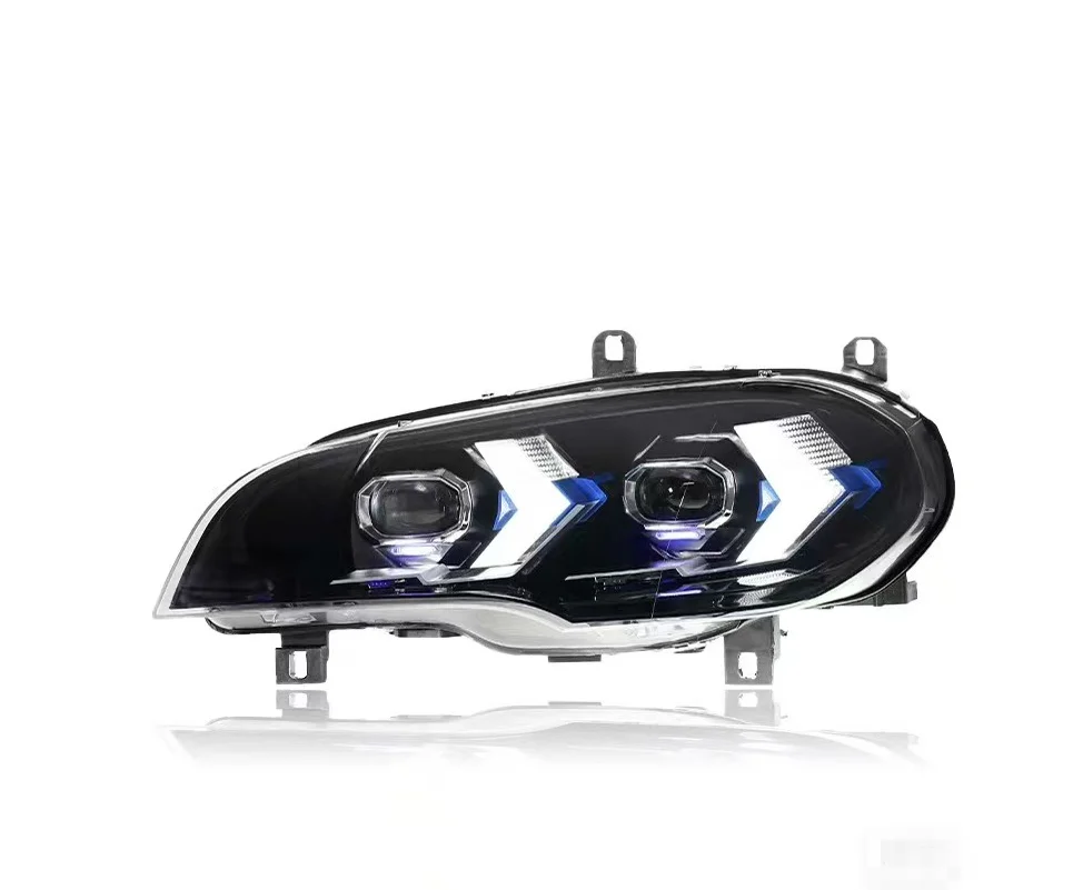 

High Quality BMWX5 E70 E71 LED Headlights New Condition 6000k Color Temperature Modified