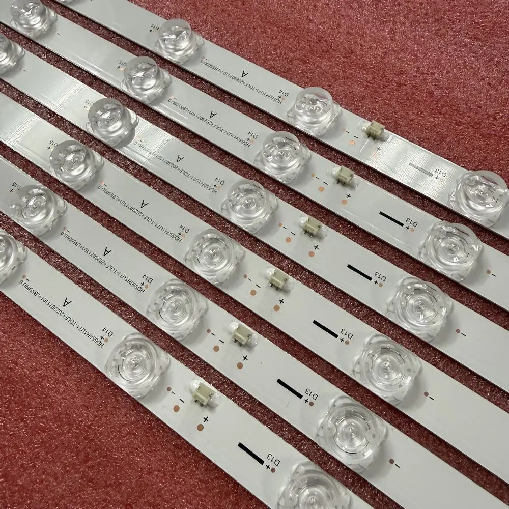 

6 шт./компл. светодиодная лента с подсветкой для Toshiba 55Z550MFD HD550H1U71-T0LF LB5509U
