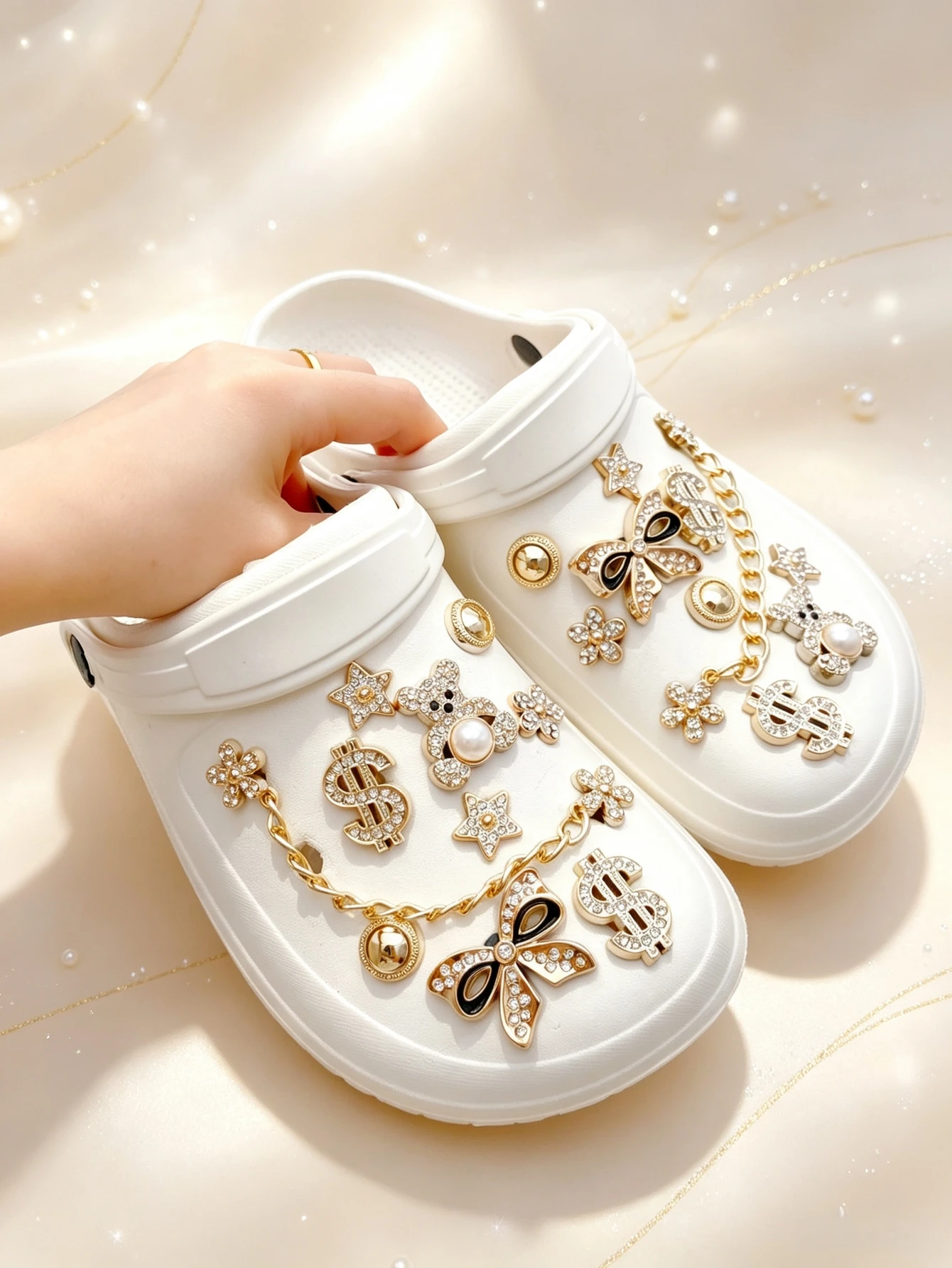 20-piece shoe decoration DIY casual shoe decoration - An interesting and versatile way to personalize your footwear