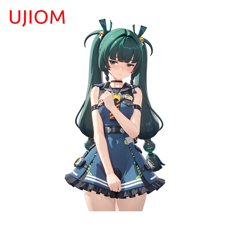 UJIOM Wuthering Waves Qingyi Hardcore Wall Sticker No Correction Unique Scratch Proof Decal Baby Room Otaku Decorating Props