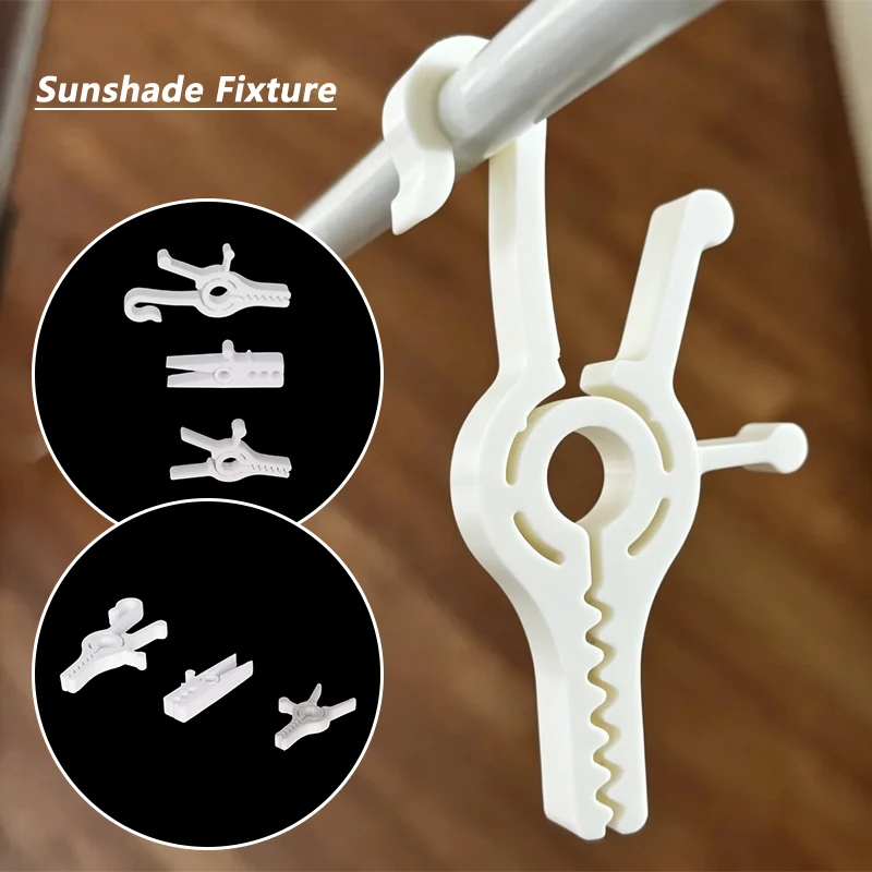 2PCS Camper Van Awning Sunshade Clips Canopy Decor Light Clip Hanging Clothes Windproof for RV Caravan Motorhome Camping view 5
