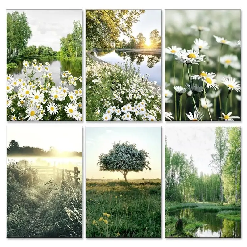 

DIY 5D Diamond Painting Spring Landscape Forest Art Rhinestone Picture Diamond Mosaic Cross Stitch Embroidery Home Decor Hobby G