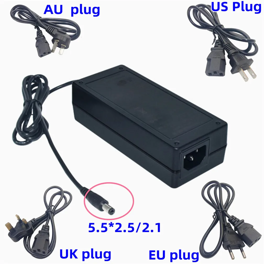 DC 5V 6V 7.5v 9V 12V 13.5V 15V 18V 19V 25V 31V 42V 48V 2A 2.5A 3a 3.5A 4A 5A 6A 6.32a 7 8A 9A 10A 12.5A 15A Voeding Adapter