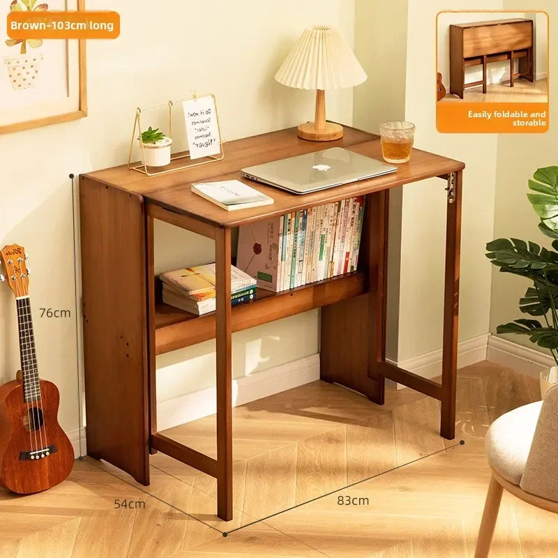 Multi-functional Foldable Computer Desk Home Desktop Desk Simple Desk Bedroom Workbench Simple Learning Writing Desk