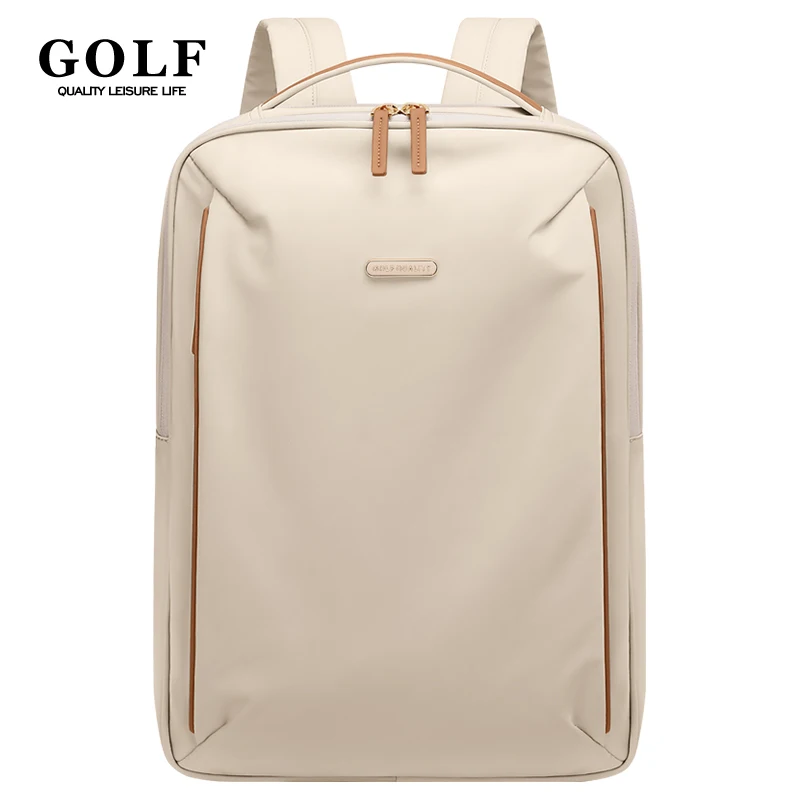 GOLF Slim Backpack Laptop 15” Elegant Women Backpack With 2 Computer Comparments 16 Inch Back Pack Work Lightweight Female Bags