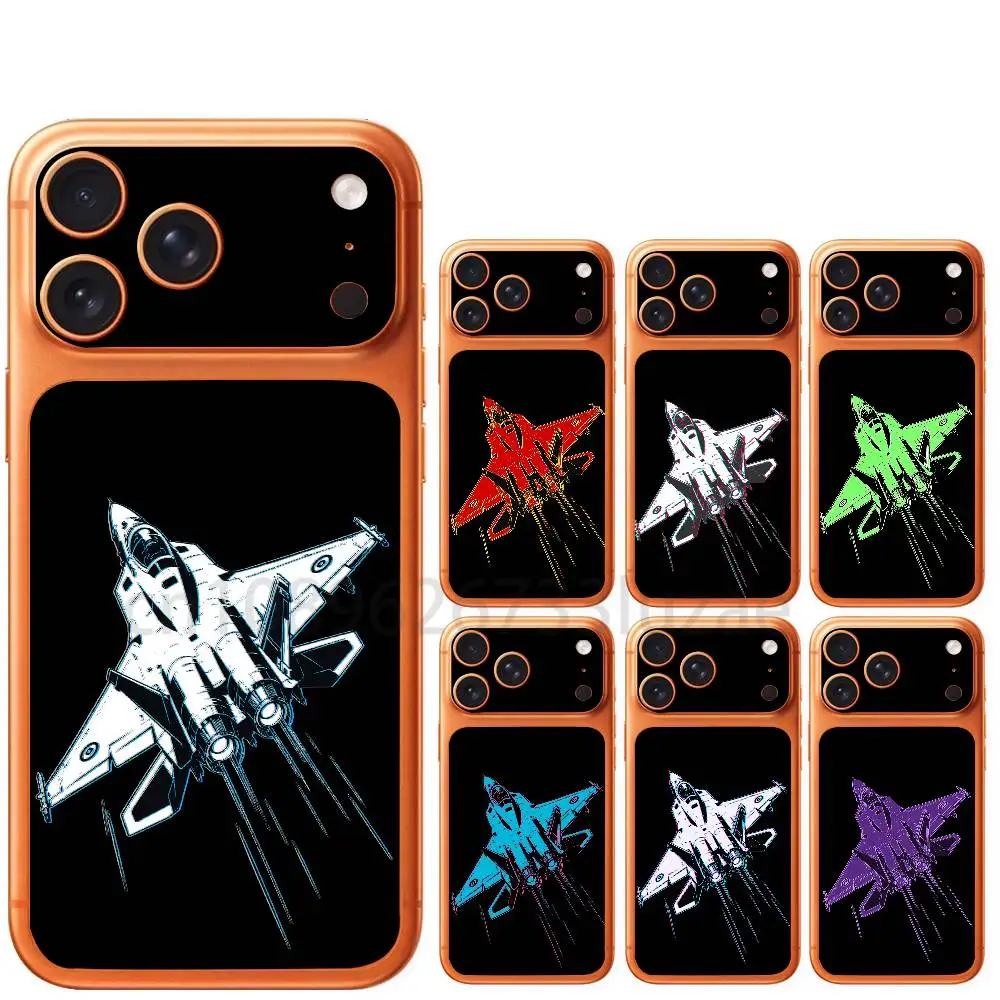Cool military fighter jet For iPhone 17 Pro 17 ProMax Anti-Scratch Protective Film