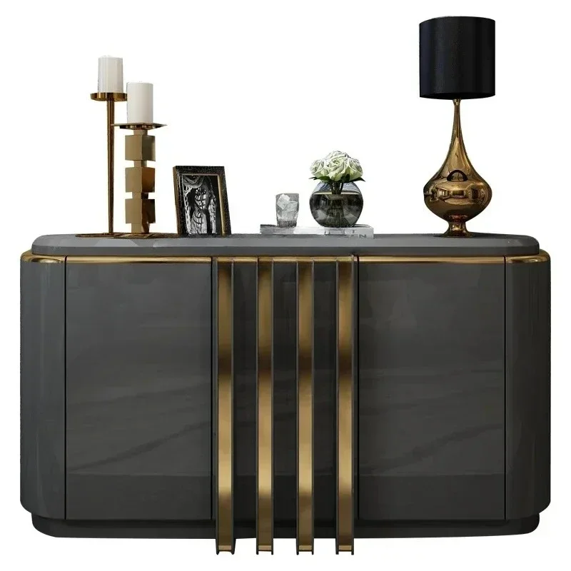 Y Entrance Cabinet American Sideboard Cabinet Simple Living Room Decorative Partition Locker Hall Cabinet