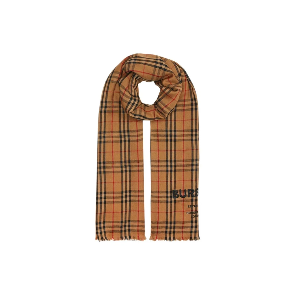 Cachecóis de Cashmere Burberry Unissex