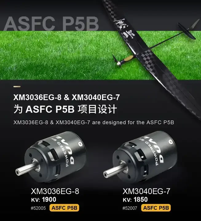 Strong Power  XM3036EG Glider Motor Aircraft Model Motor F5J P5B  Brushless Motor for RC Enthusiast