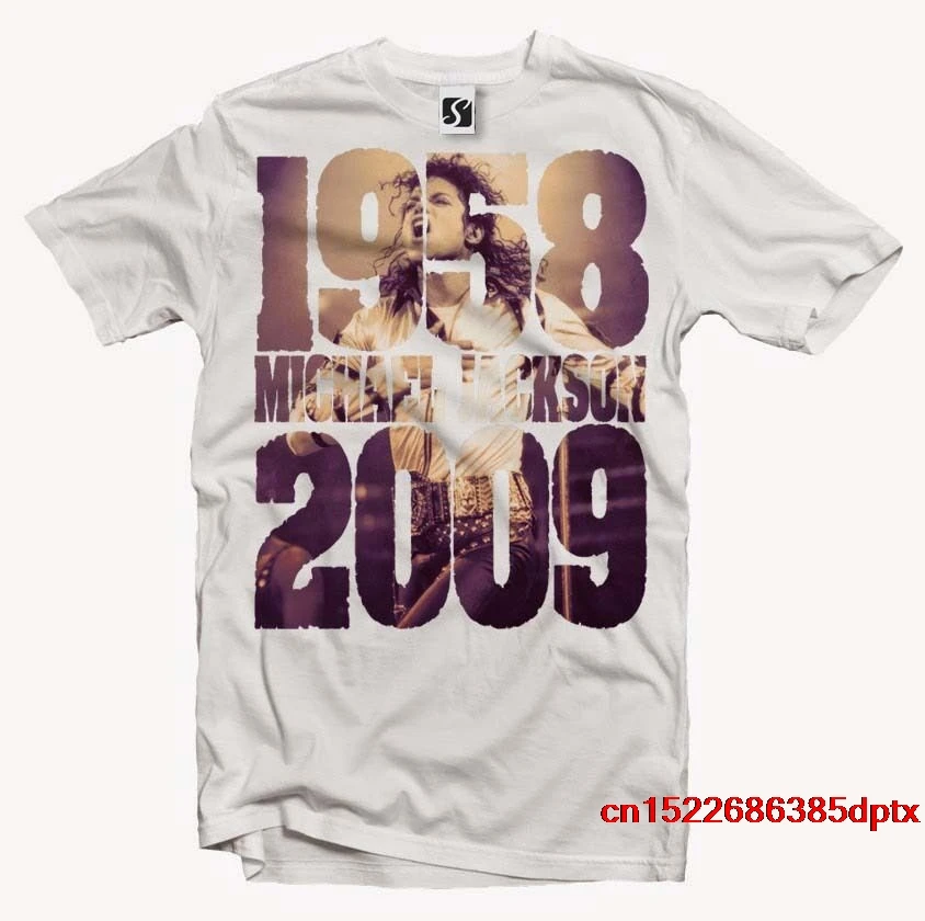 

Exclusive Men's T-Shirt - Michael Jackson 1958 - 2009 Design (SB299) man's t-shirt tee