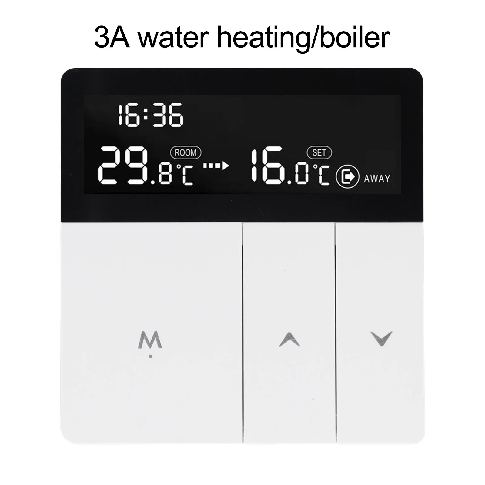 Water Boiler Controller Digital Room Thermostat Home Heating System Accurate Temperature Readings Digital Display