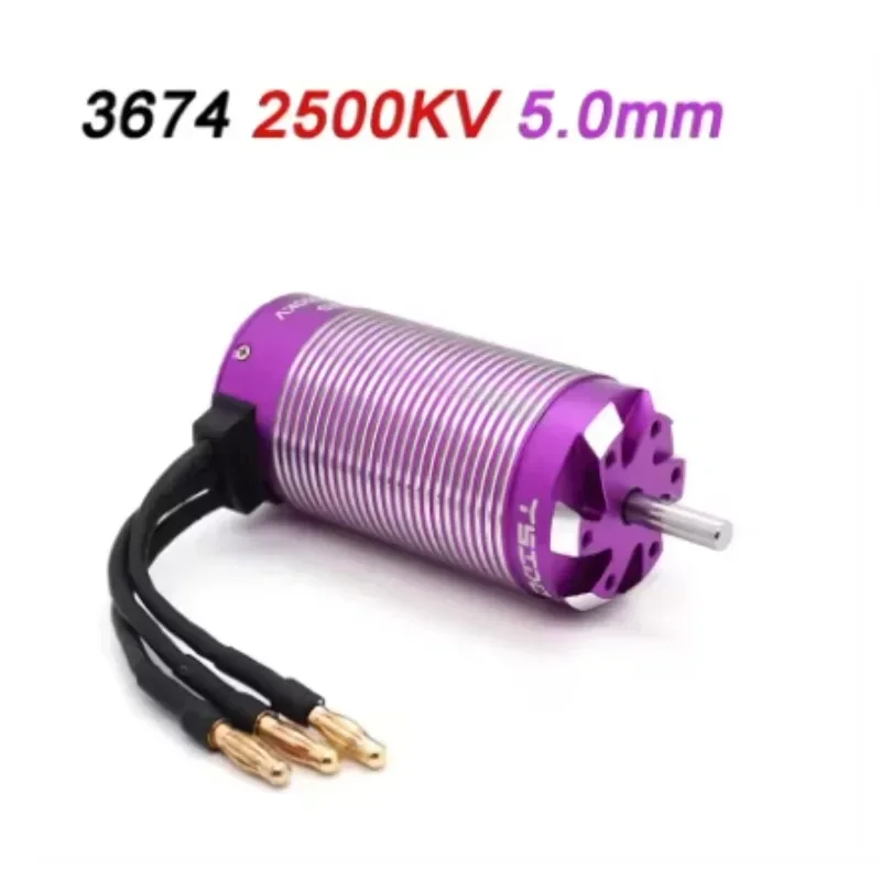 

Brushless Sensorless Motor 3674/3660/3650 4 Poles for 1:8 1:10 WLtoys HSP Tamiya Trxs GTR RC Off-Road Racing Buggy Cars