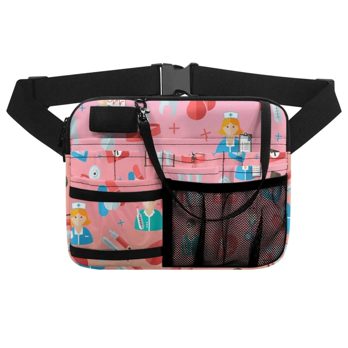 Nurse Fanny Pack Female Hospital Work Adjustable Waist Strap Medical Pouch  for Stethoscopes Bandage Scissor Belt Bag Practical