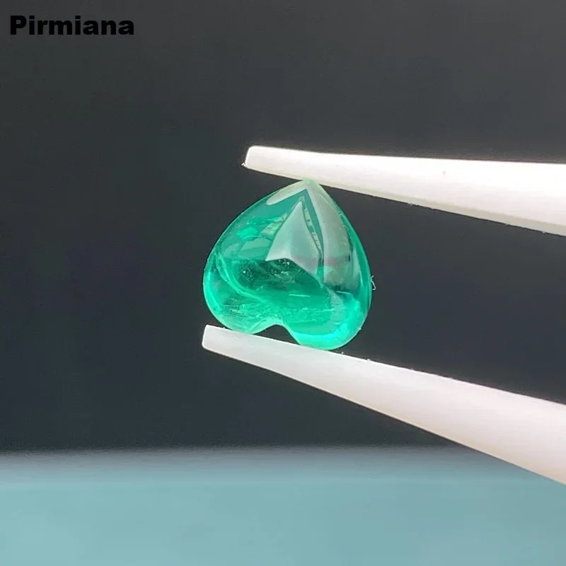 pirmiana-customized-cabochon-heart-shape-lab-grown-emerald-loose-gemstone-for-diy-jewelry-design
