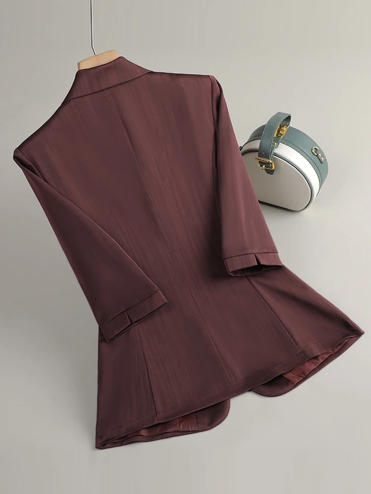 フォーマルな制服スタイルブレザージャケットコート女性のためのオフィスワークウェアキャリアインタビュープロフェッショナル女性生き抜くトップス