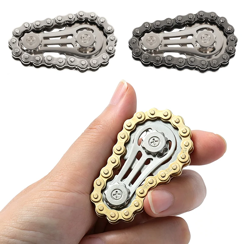Metal Fidget Spinner Office Desk Toy Stress Relief Gears Hand Spinner for Adults Desk Decoration Home Decor Relieve Stress Relax
